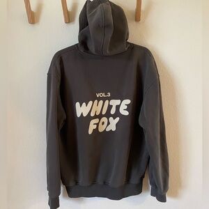 White Fox Vol. 3 Gray Hoodie S/M